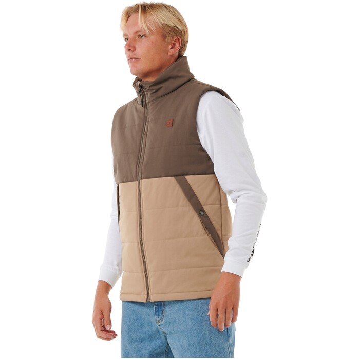 2024 Rip Curl Mens Anti Series Ridge Vest 01CMJA - Rock